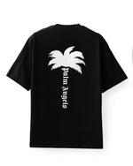 Black Palm Print Tshirt