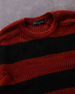 Round Neck Striped Pullover