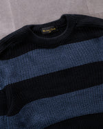 Round Neck Striped Pullover