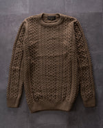 British Wool Cable Jumper