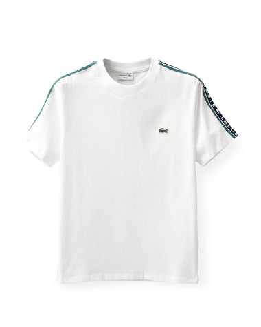 White Lacoste Sleeve Tape
